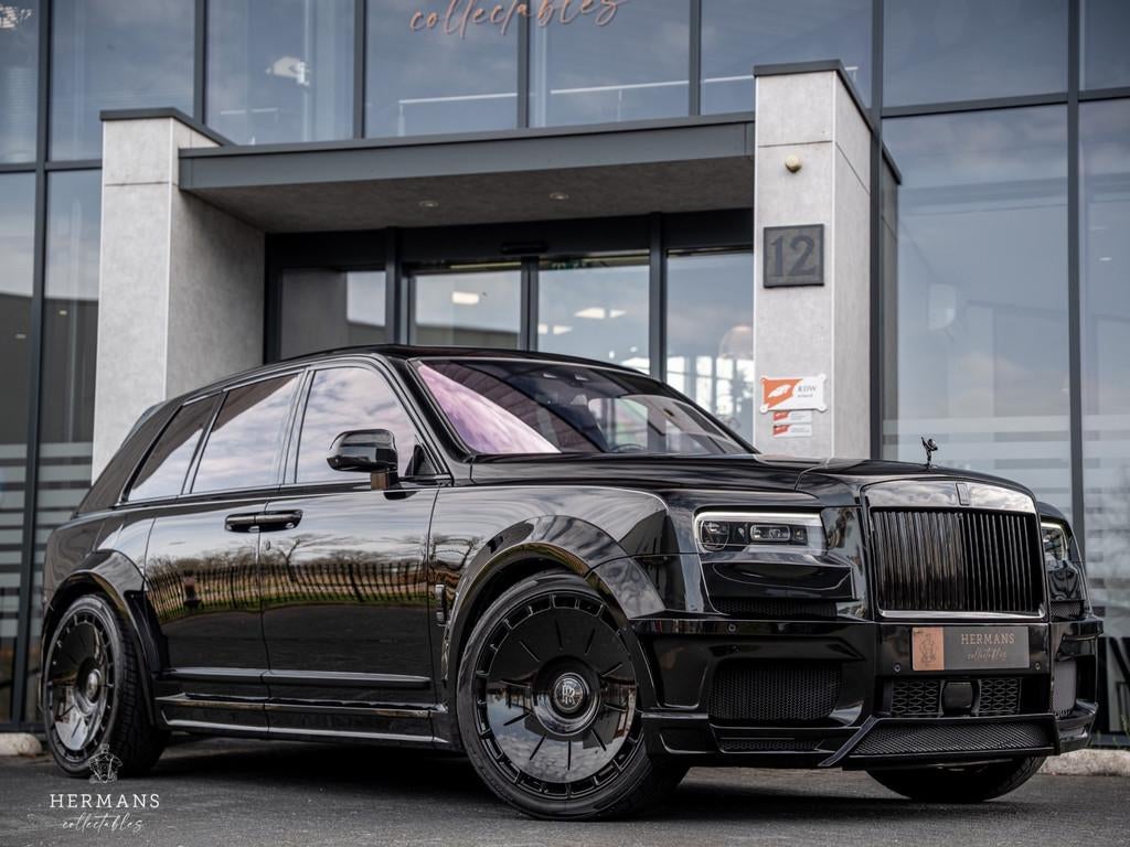 Rolls-Royce Cullinan 6.75 V12 / NOVITEC Widebody / Starlight, Auto's, Rolls-Royce, Automaat, Gebruikt, Zwart, 12 cilinders
