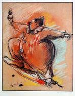 Christian Peschke - Bajazzo - Litho Handgesign., Antiek en Kunst, Ophalen of Verzenden