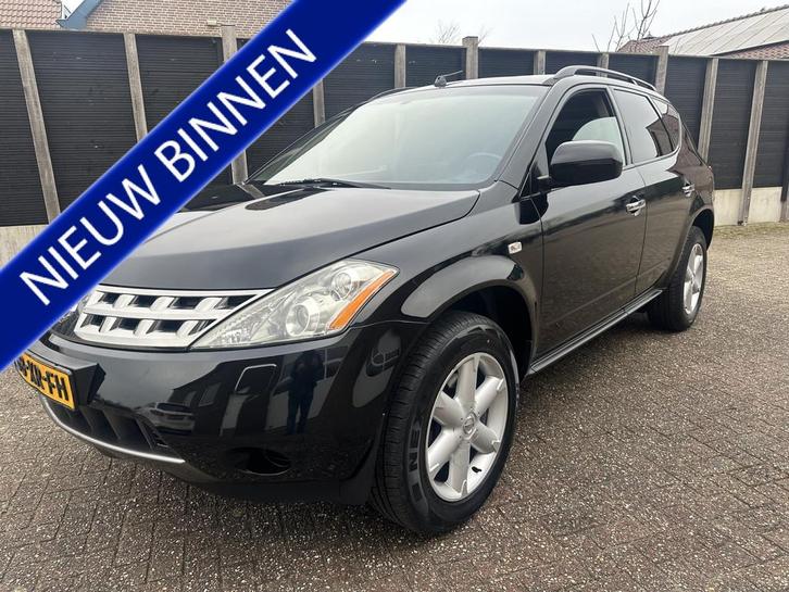 Nissan Murano 3.5 V6 Automaat leer navi airco/ecc (bj 2006), Auto's, Nissan, Bedrijf, Te koop, Murano, 4x4, ABS, Achteruitrijcamera