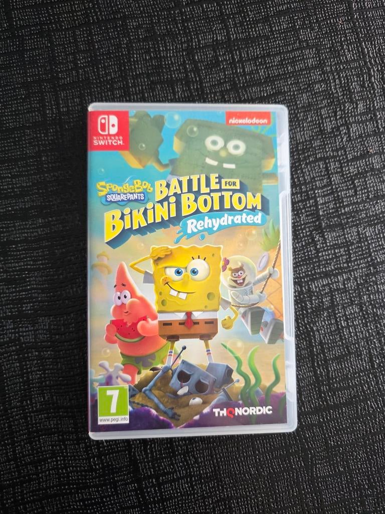 Spongebob Squarepants:Battle for Bikini Bottom, Spelcomputers en Games, Games | Nintendo Switch, Avontuur en Actie, 1 speler, Ophalen of Verzenden