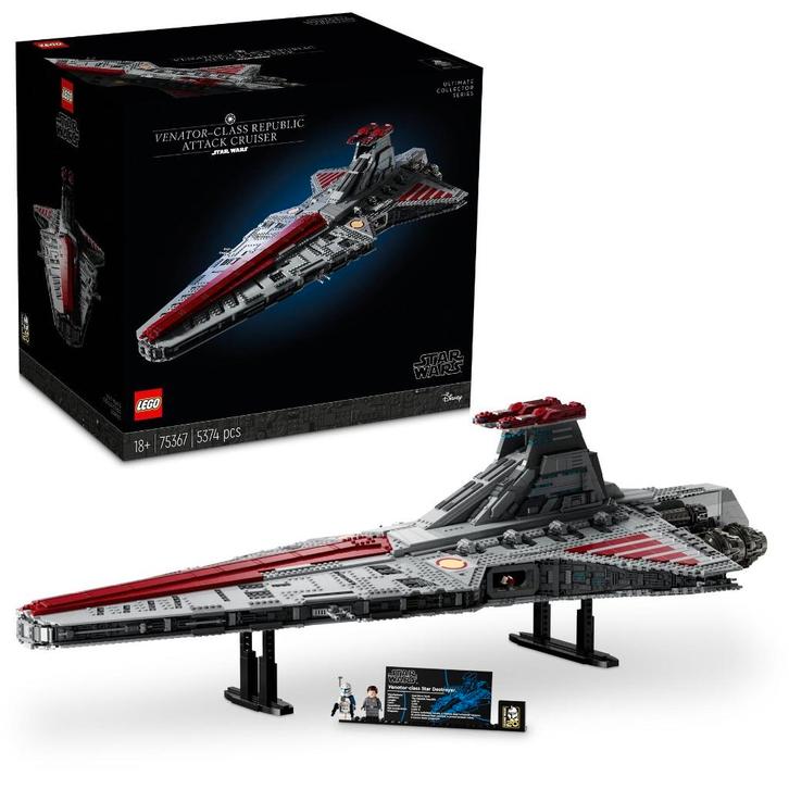 NIEUW: LEGO STAR WARS Venator-class Republic Attack (75367), Kinderen en Baby's, Speelgoed | Duplo en Lego, Nieuw, Lego, Complete set
