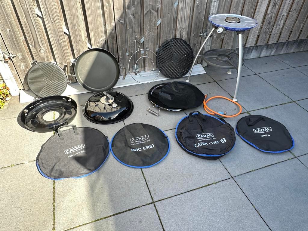 Cadac carri chef 2 skottelbraai, Ophalen, Zo goed als nieuw