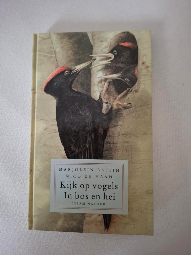 Kijk op vogels in bos en hei - Marjolein Bastin, Ophalen of Verzenden, Zo goed als nieuw, Vogels, Marjolein Bastin, Nico de Haan