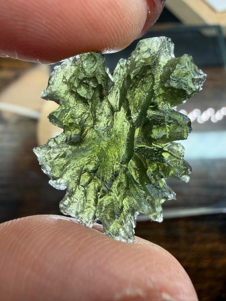 Exclusieve Moldaviet Besednice Jezkovna, Sieraden, Tassen en Uiterlijk, Edelstenen, Nieuw, Ophalen of Verzenden