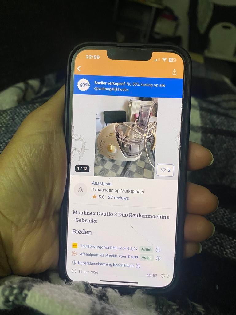 Moulinex Ovatio 3 Duo Keukenmachine - Gebruikt, Ophalen of Verzenden, Gebruikt
