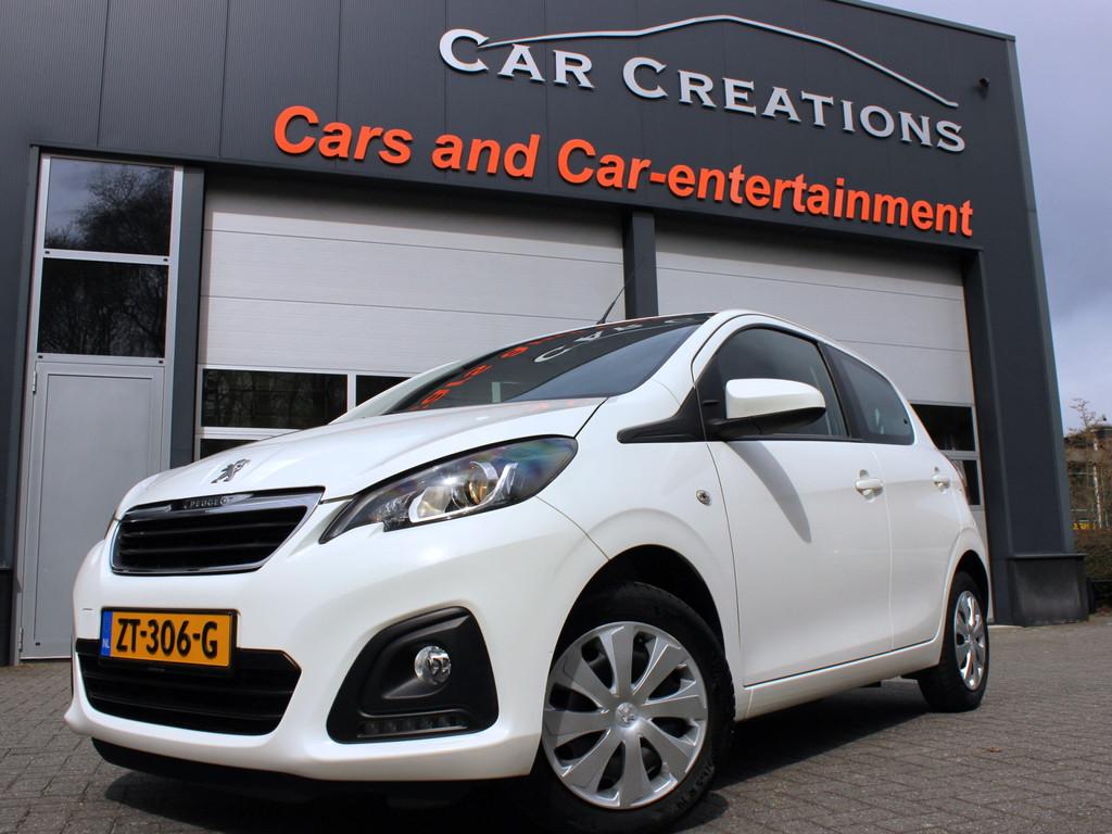 Peugeot 108 1.0 e-VTi Active NL-Auto (bj 2019), Voorwielaandrijving, Stof, Gebruikt, 4 stoelen