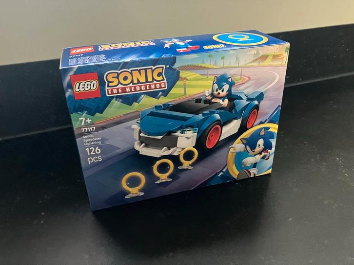 Lego 77117 Sonic's Speedster Lightning, Kinderen en Baby's, Speelgoed | Duplo en Lego, Nieuw, Lego, Complete set, Ophalen of Verzenden