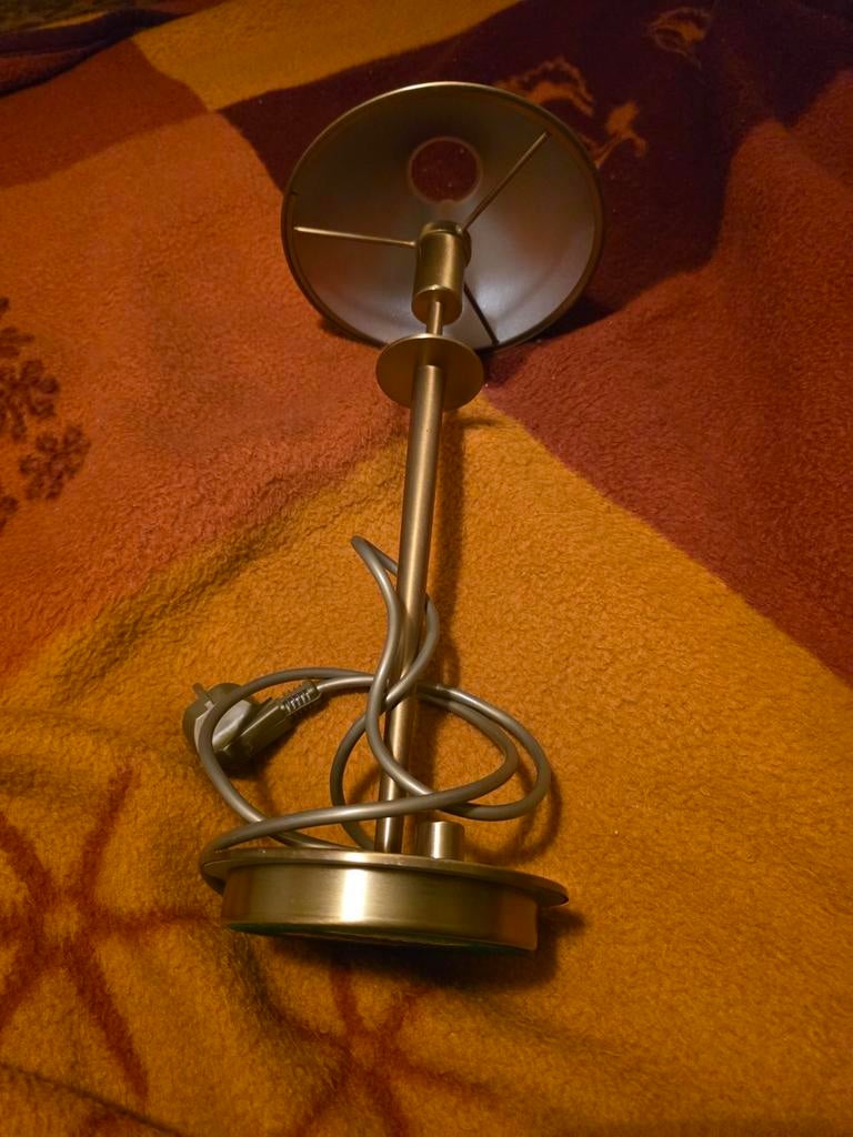 Te koop oude antieke HOLTKOTTER  halogen tafel  lamp, Ophalen of Verzenden