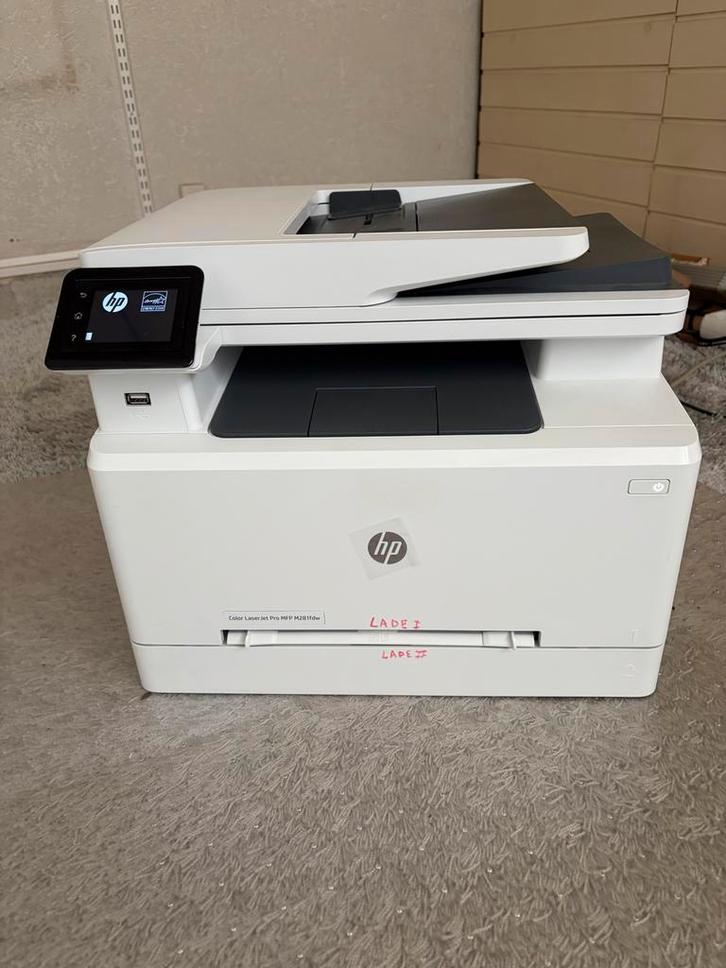 HP Color LaserJet Pro MFP M281fdw, Computers en Software, Printers, Gebruikt, All-in-one, Laserprinter, Kleur printen, Draadloos