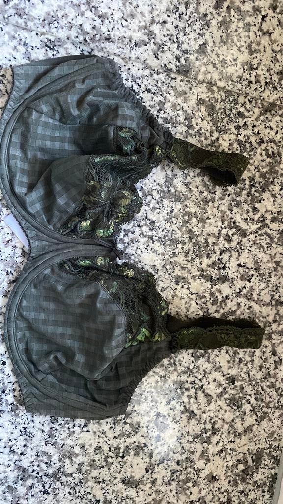 prima-donna bh met bijpassende slips 90-E / mt 46, Ophalen of Verzenden, Groen, BH