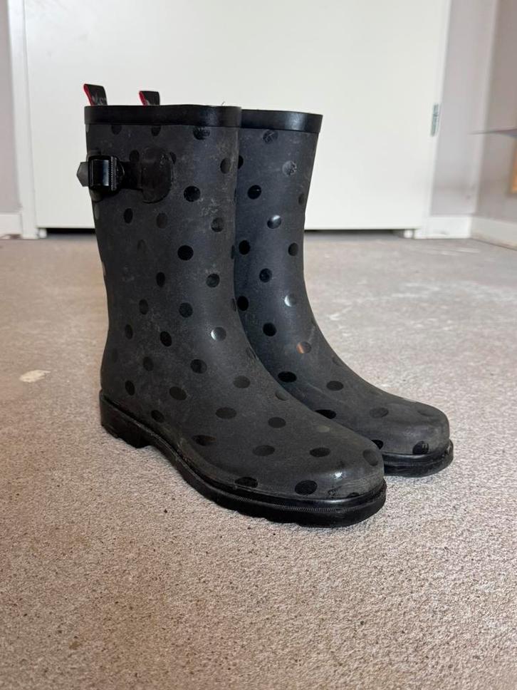 Regenlaarzen maat 38, Kleding | Dames, Schoenen, Gedragen, Regenlaarzen, Zwart, Ophalen