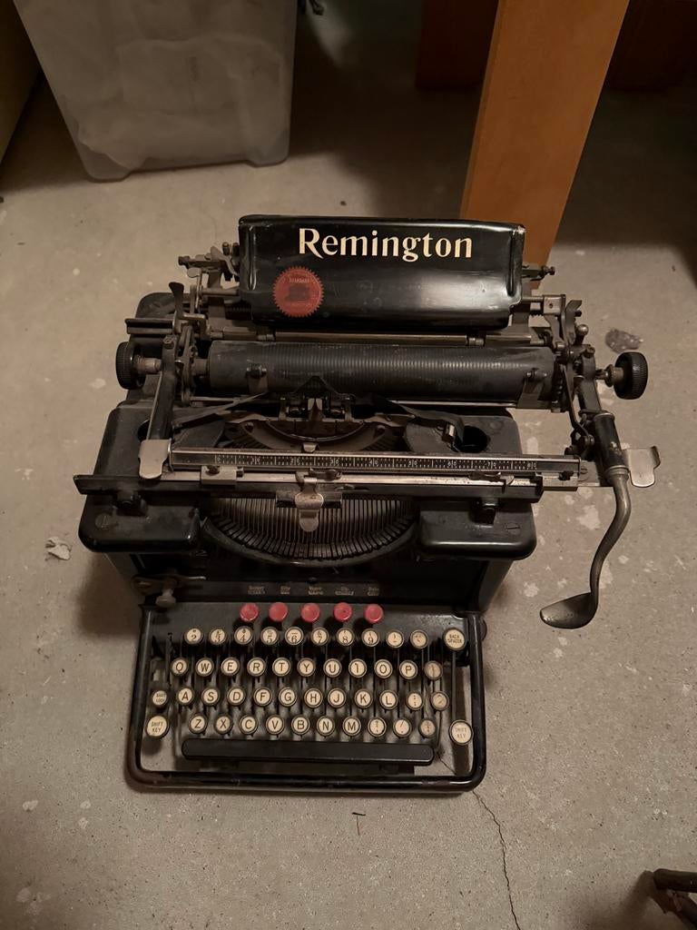 Remington Typemachine, Diversen, Typemachines, Ophalen, Gebruikt