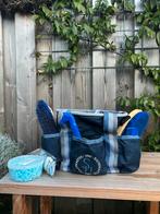 Borstel en cap paardrijtas, Ophalen, Zo goed als nieuw