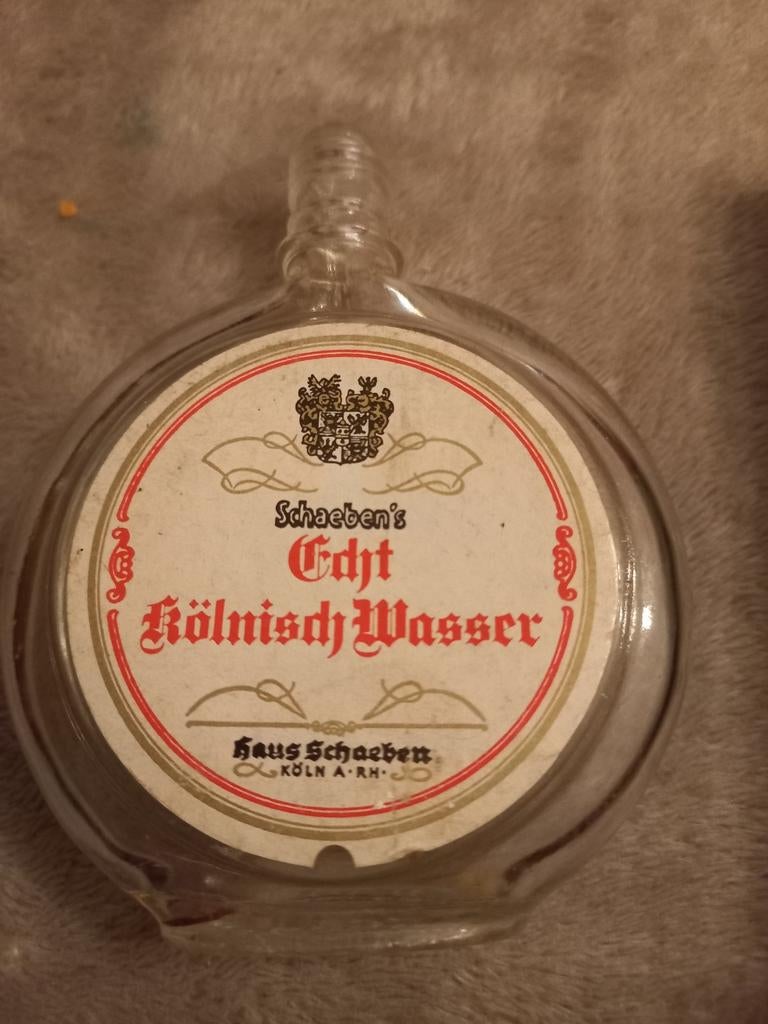 Lege Schaeben eau de cologne fles, Antiek en Kunst, Ophalen of Verzenden