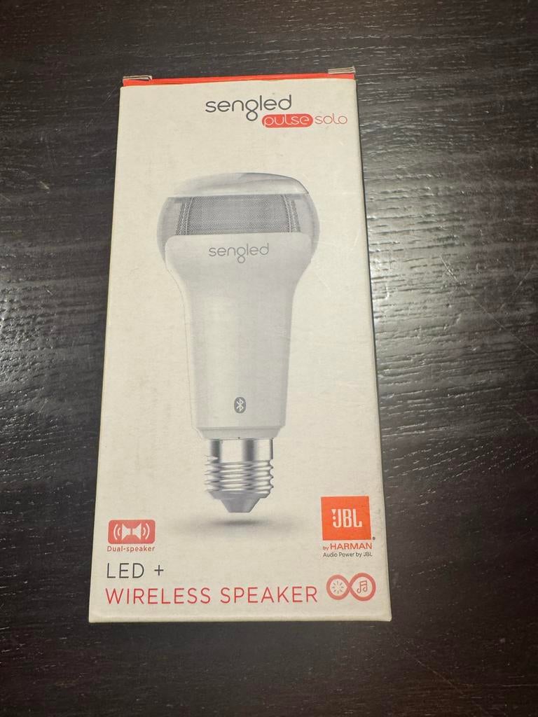 JBL Sengled Pulse Solo LED + Draadloze Speaker, Audio, Tv en Foto, Luidsprekers, Gebruikt, JBL, Overige typen, Ophalen of Verzenden