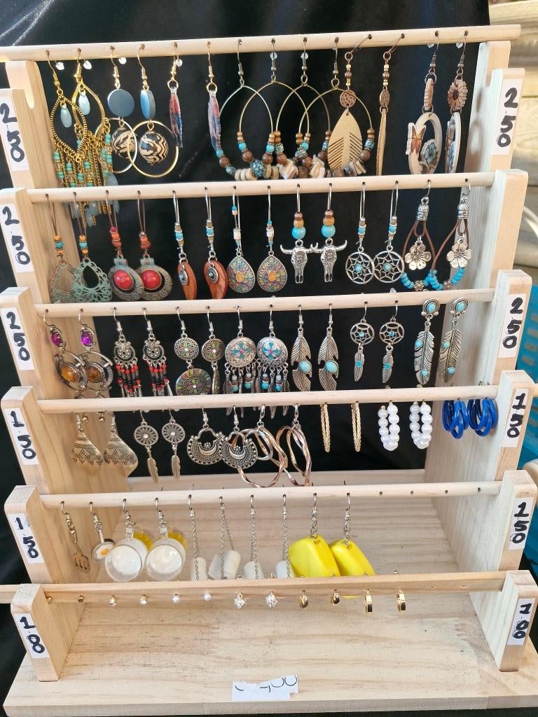 Leuke Boho/Ibiza oorbellen, Ophalen of Verzenden, Nieuw, Overige materialen, Hangers