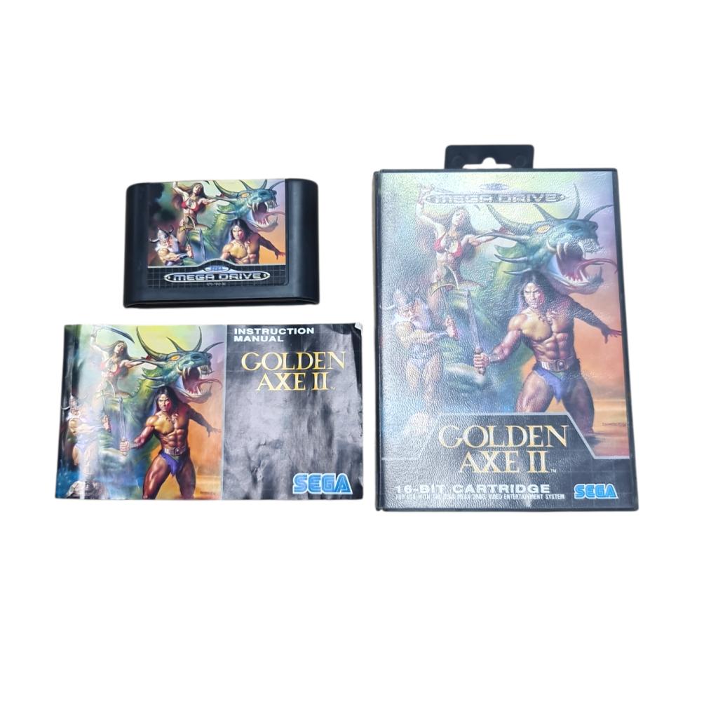 Golden Axe II Sega Mega Drive Game Incl. Handleiding, Spelcomputers en Games, Games | Sega, Sega, Zo goed als nieuw, Support@sega.com