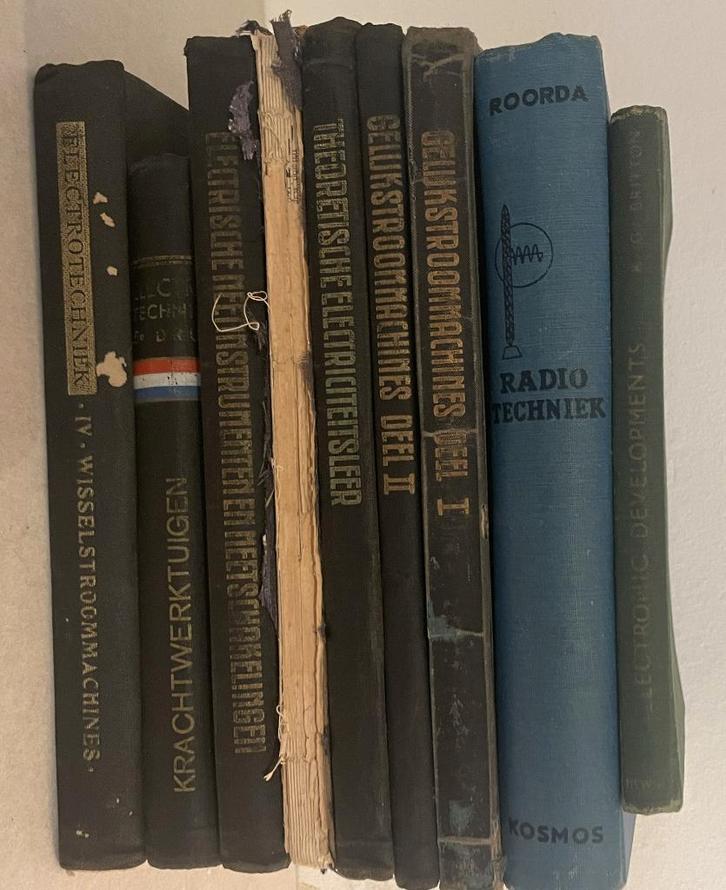 9x Elektrotechniek boeken., Boeken, Techniek, Gelezen, Elektrotechniek, Ophalen of Verzenden