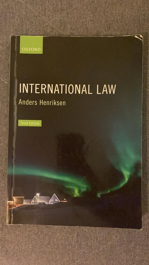 International Law (Anders Henriksen), Boeken, Ophalen of Verzenden, Alpha, Zo goed als nieuw, WO