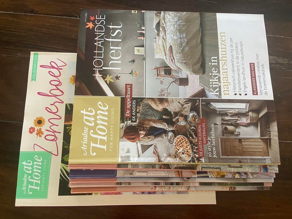 Diverse woon/ interieur bladen, Boeken, Tijdschriften en Kranten, Ophalen, Zo goed als nieuw, Overige typen