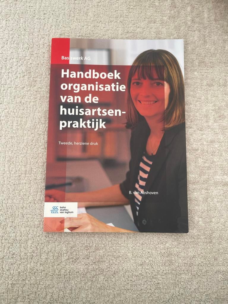 Handboek organisatie van de huisartsenpraktijk, Ophalen, Gamma, Zo goed als nieuw, HBO