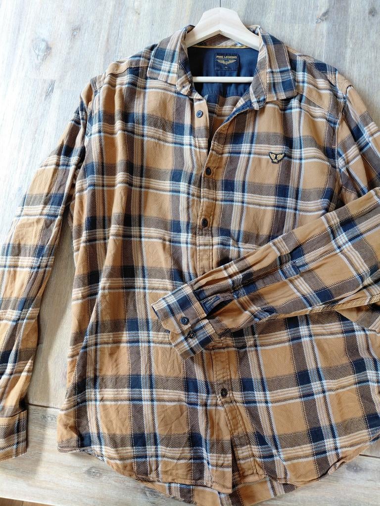 PME overhemd XXL, Blauw, Ophalen of Verzenden, Zo goed als nieuw, Overige halswijdtes