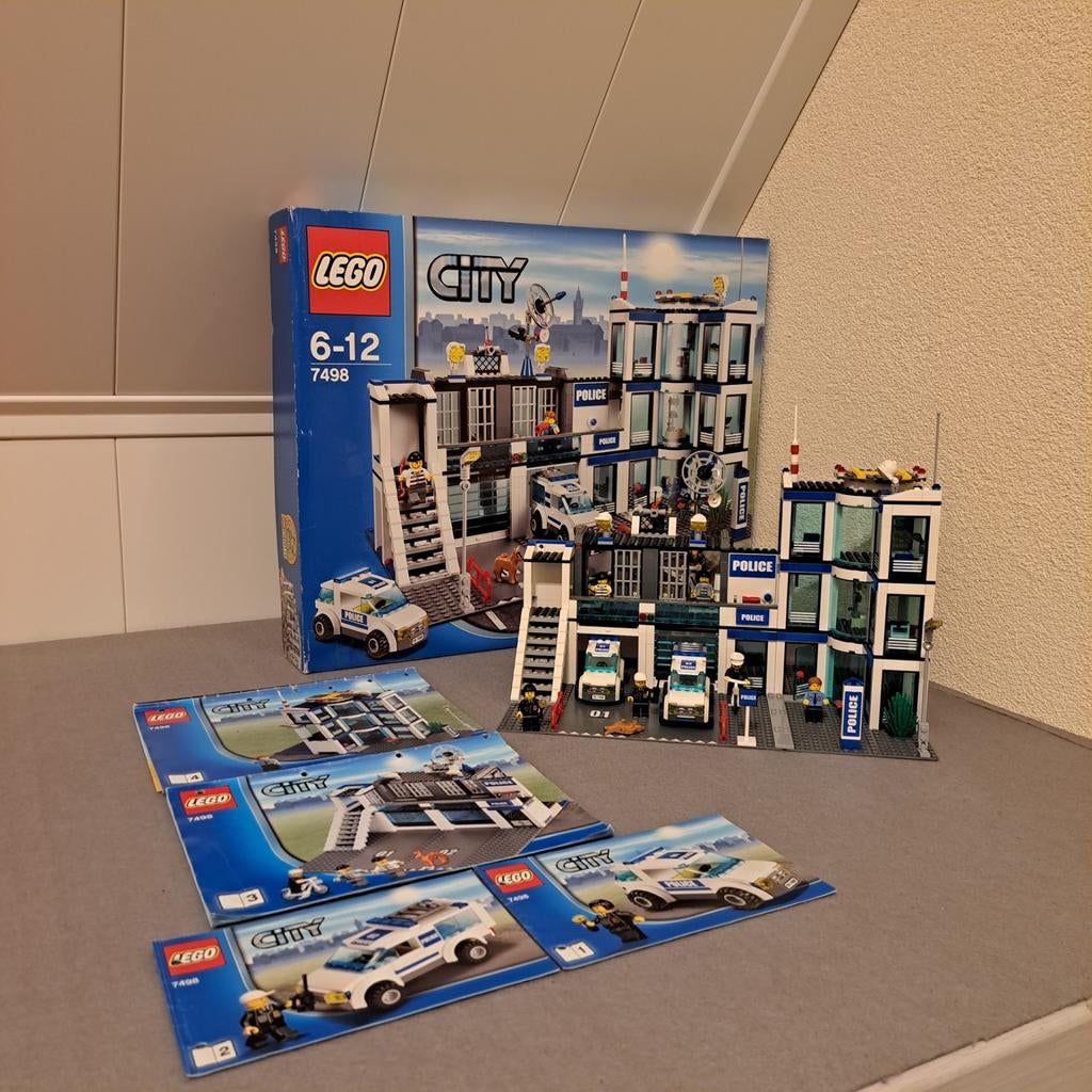 Lego city 7498 Politiebureau., Ophalen of Verzenden, Zo goed als nieuw, Lego