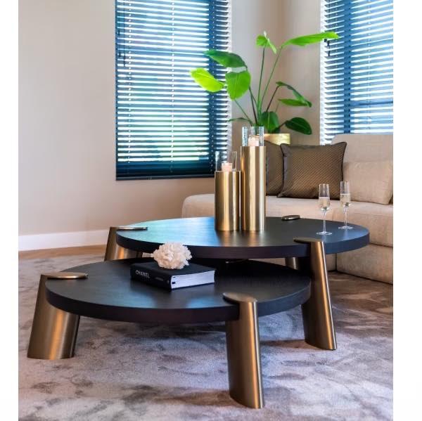 Salontafel set Brody Alexander Jones, Huis en Inrichting, Tafels | Salontafels, Ophalen, 50 tot 100 cm, Richmond Interiors, Hotelchique