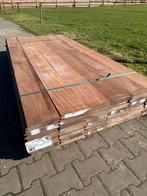 Hardhouten Azobé damwand planken, Tuin en Terras, Palen, Balken en Planken, Ophalen, Planken, Nieuw, Hardhout