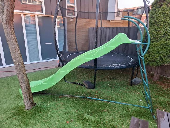 Glijbaan 150cm met vrijstaande ladder, Kinderen en Baby's, Speelgoed | Buiten | Los speelgoed, Gebruikt, Ophalen