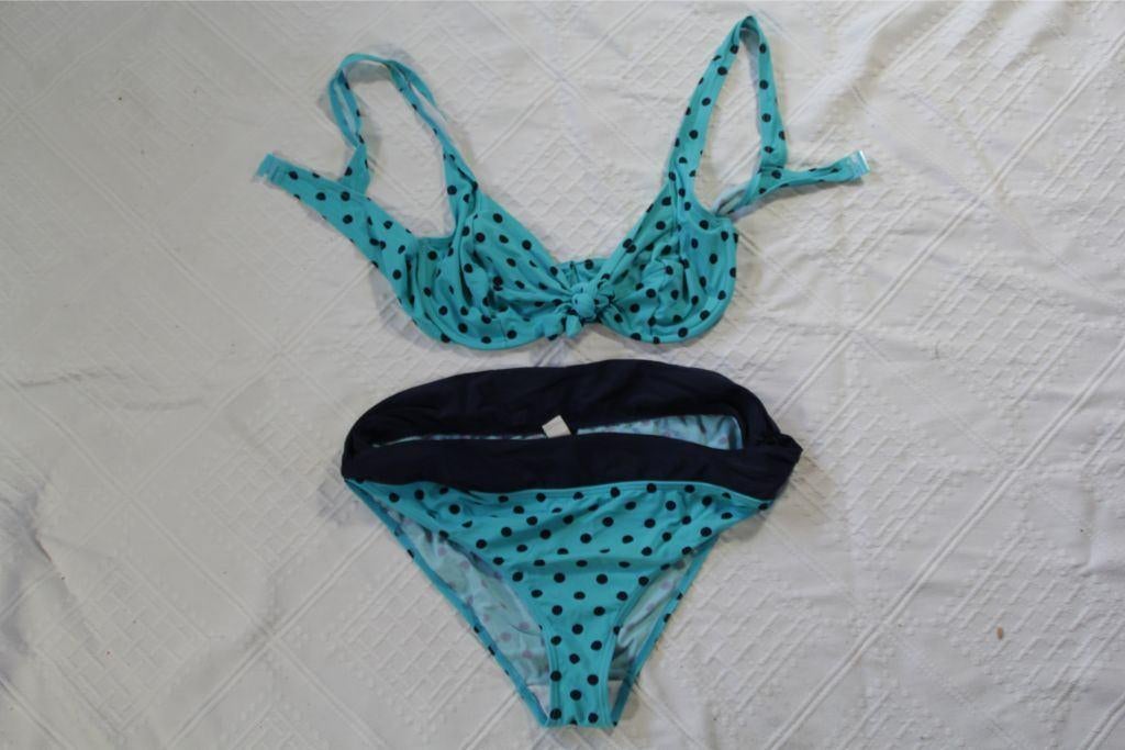Leuke blauwe bikini.Mt 44D/E.Merk Liv, Kleding | Dames, Badmode en Zwemkleding, Blauw, ., Ophalen of Verzenden, Zo goed als nieuw