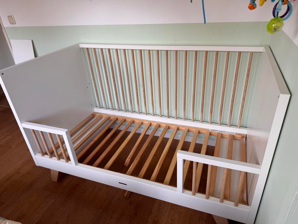 Baby/peuter/ kleuter bed Kidsmill Lars: 70x 140 cm, Kinderen en Baby's, Kinderkamer | Bedden, Ophalen, Gebruikt, 70 tot 85 cm