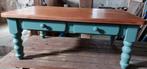 Brocante grenen salontafel., Huis en Inrichting, Tafels | Salontafels, Ophalen, Gebruikt, 100 tot 150 cm, 50 tot 100 cm