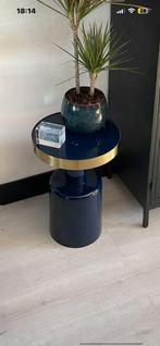 Zuiver bijzettafel, Minder dan 55 cm, Rond, Zo goed als nieuw, Ophalen