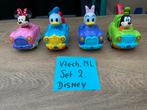 4 zgan Vtech toet toet Disney autootjes Nederlands, werken, Ophalen, Zo goed als nieuw, 2 tot 4 jaar