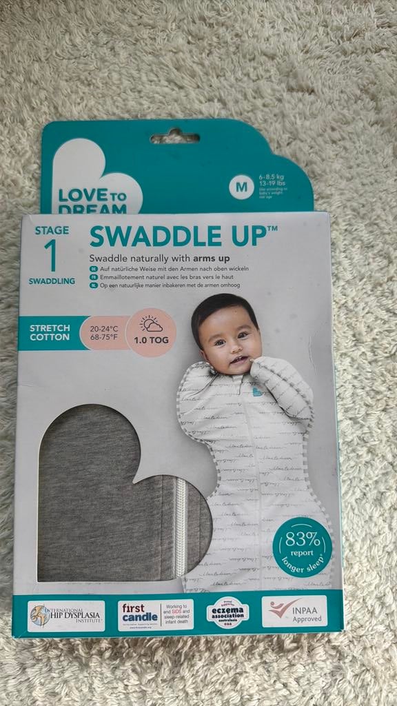 Love to dream swaddle up M- NIEUW, Ophalen of Verzenden, Nieuw, Overige typen