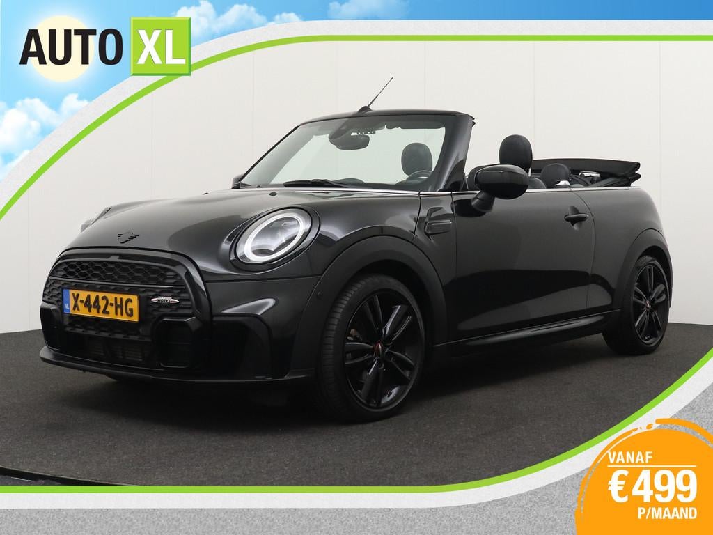 MINI Cabrio 136 PK Aut. Cooper JCW-Pakket Climate Leder Came, Auto's, 136 pk, Gebruikt, Cabriolet, 4 stoelen