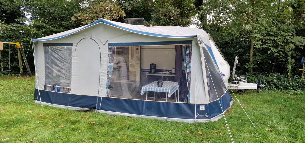 Voortent Walker Pioneer Easy-Door 495, Ophalen of Verzenden, Zo goed als nieuw