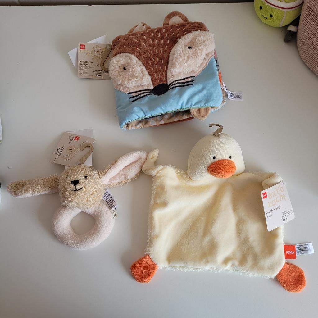 Hema babypakket, Ophalen of Verzenden, Nieuw, Rammelaar