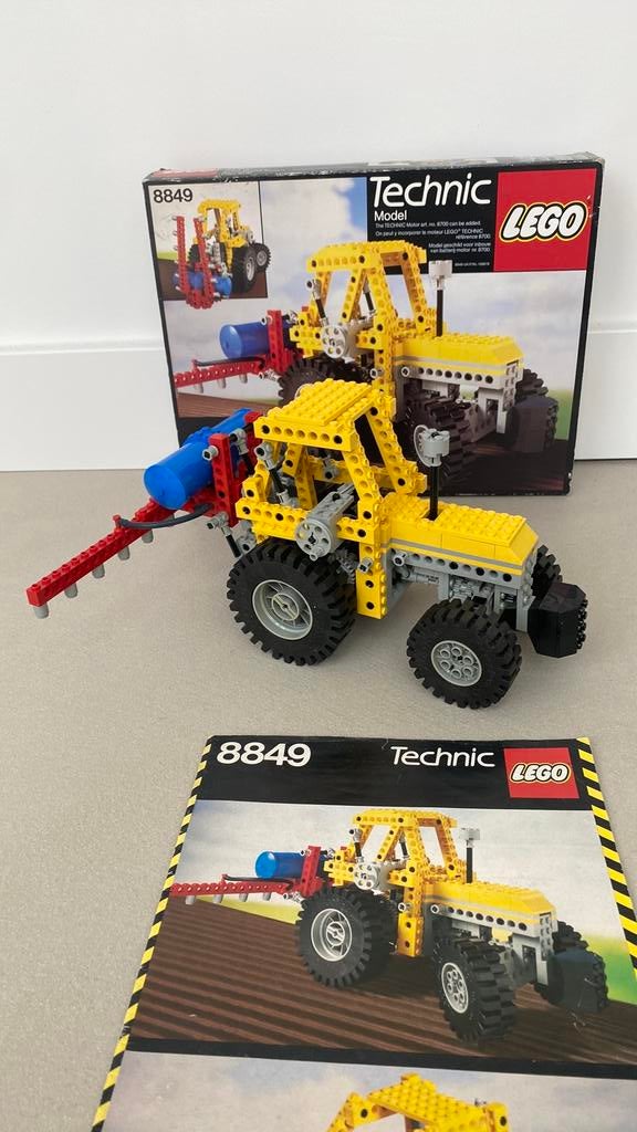 Lego 8849 Technic Tractor + Doos, Ophalen of Verzenden, Zo goed als nieuw