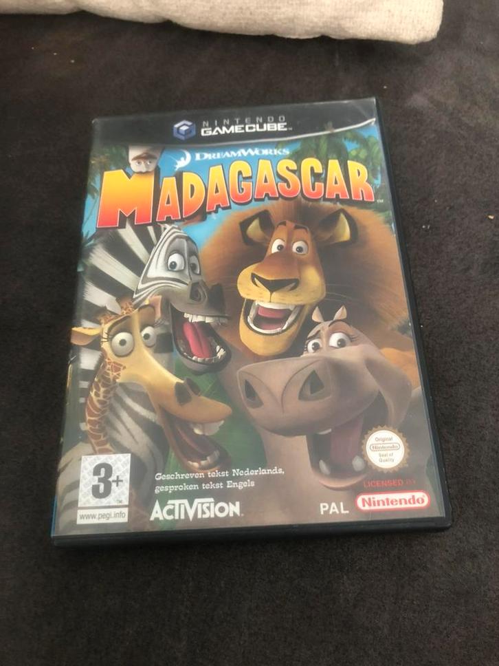 Madagascar, Spelcomputers en Games, Games | Nintendo GameCube, Zo goed als nieuw, Avontuur en Actie, 1 speler, Vanaf 3 jaar, Ophalen of Verzenden