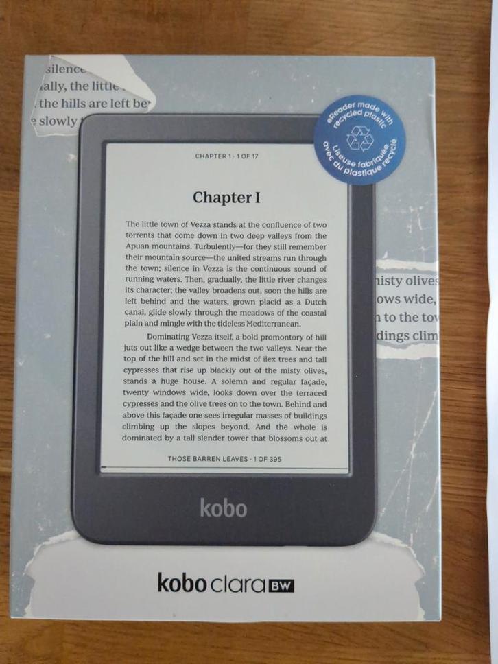 Rakuten Kobo Clara BW gloed nieuw, dichte doos. Met bon, Computers en Software, E-readers, Nieuw, Bluetooth, Touchscreen, Ophalen of Verzenden