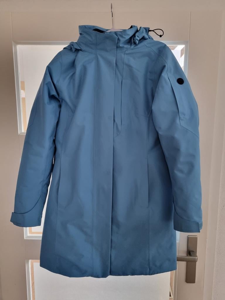 Human Nature winterjas M, Kleding | Dames, Jassen | Winter, Ophalen of Verzenden, Zo goed als nieuw, Blauw