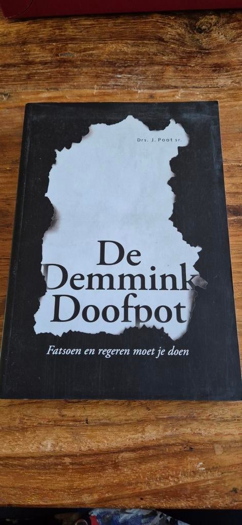 J. Poot - De Demmink Doofpot, J. Poot, Sociale wetenschap, Ophalen of Verzenden, Zo goed als nieuw