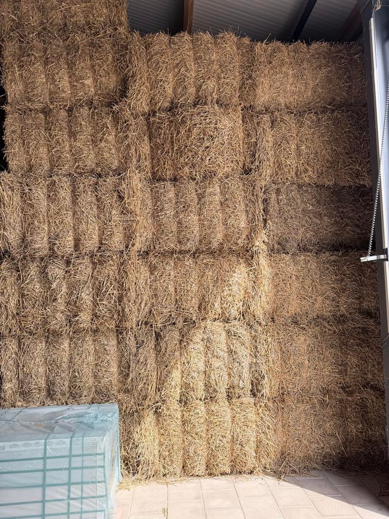 Grote balen tarwestro, Ophalen