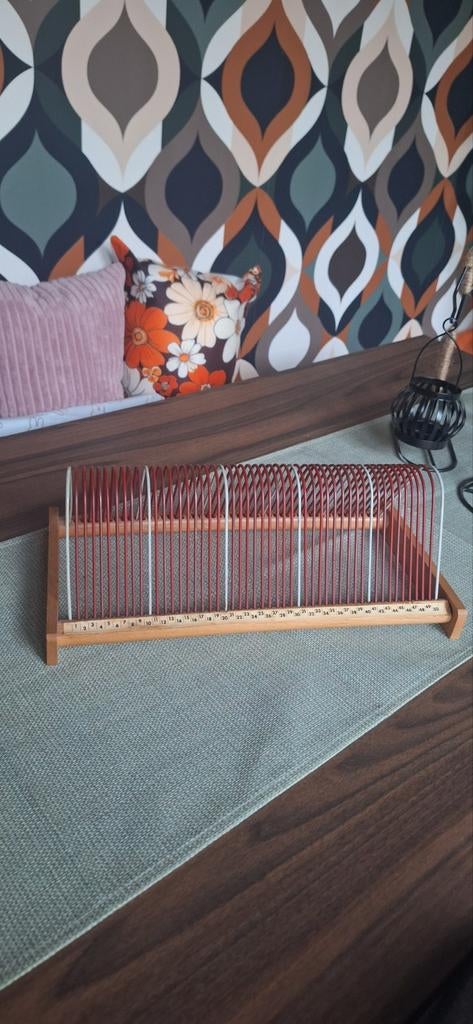 Vintage vinyl singels platenhouder van 50 stuks., Ophalen of Verzenden, Gebruikt, Overige formaten