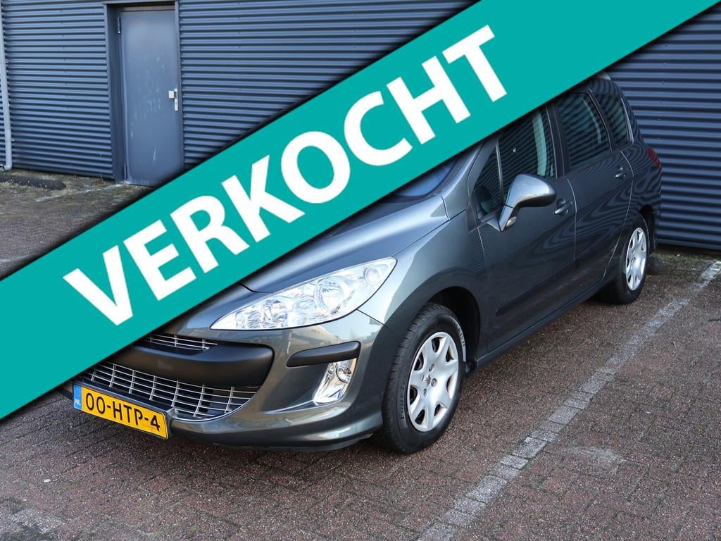 Peugeot 308 SW 1.6 VTi XS 1e eigenaar NAP Pano Trekhaak PDC, 1441 kg, Stof, Gebruikt, 4 cilinders