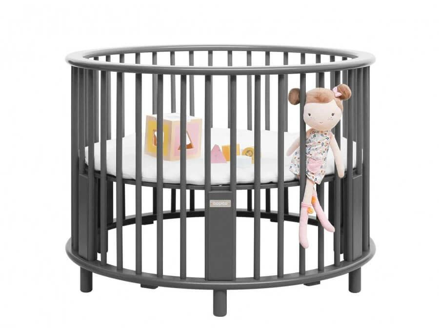 Bopita Rondo box rond grijs, Kinderen en Baby's, Boxen, Gebruikt, Rond, Boxkleed, Ophalen