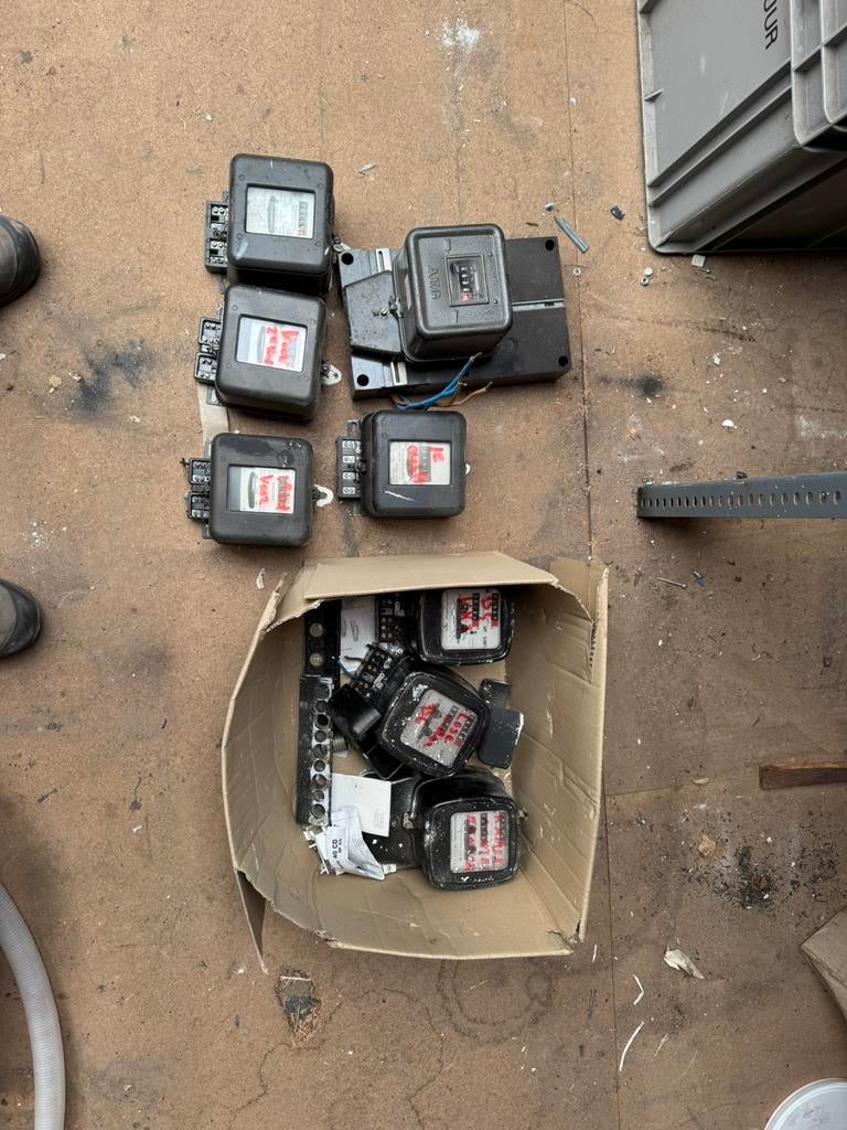 Electra meters, Ophalen, Gebruikt, Overige typen