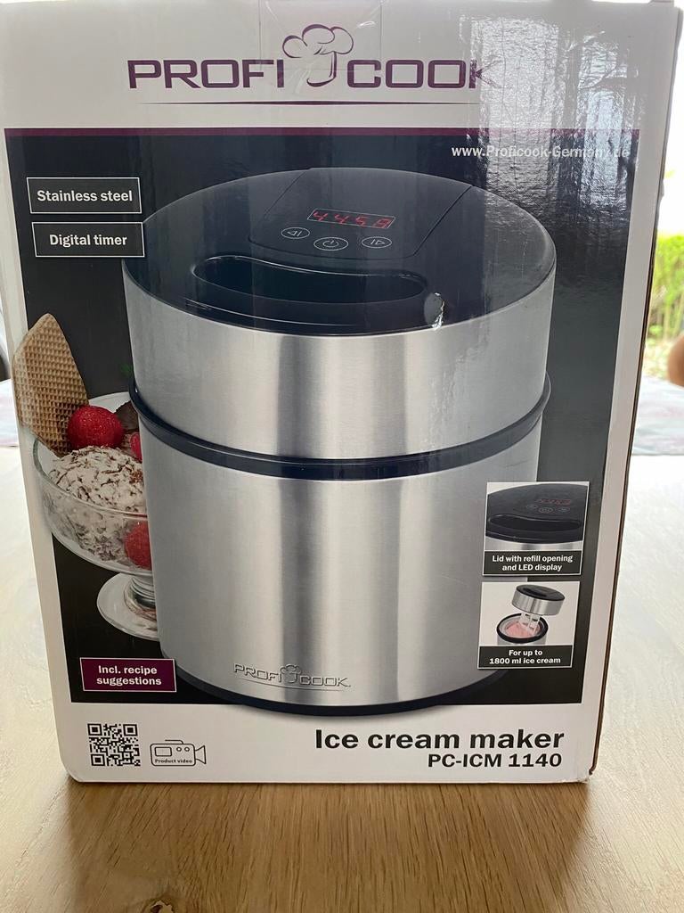 IJSMAKER, Witgoed en Apparatuur, IJsmachines, Zo goed als nieuw, Ophalen